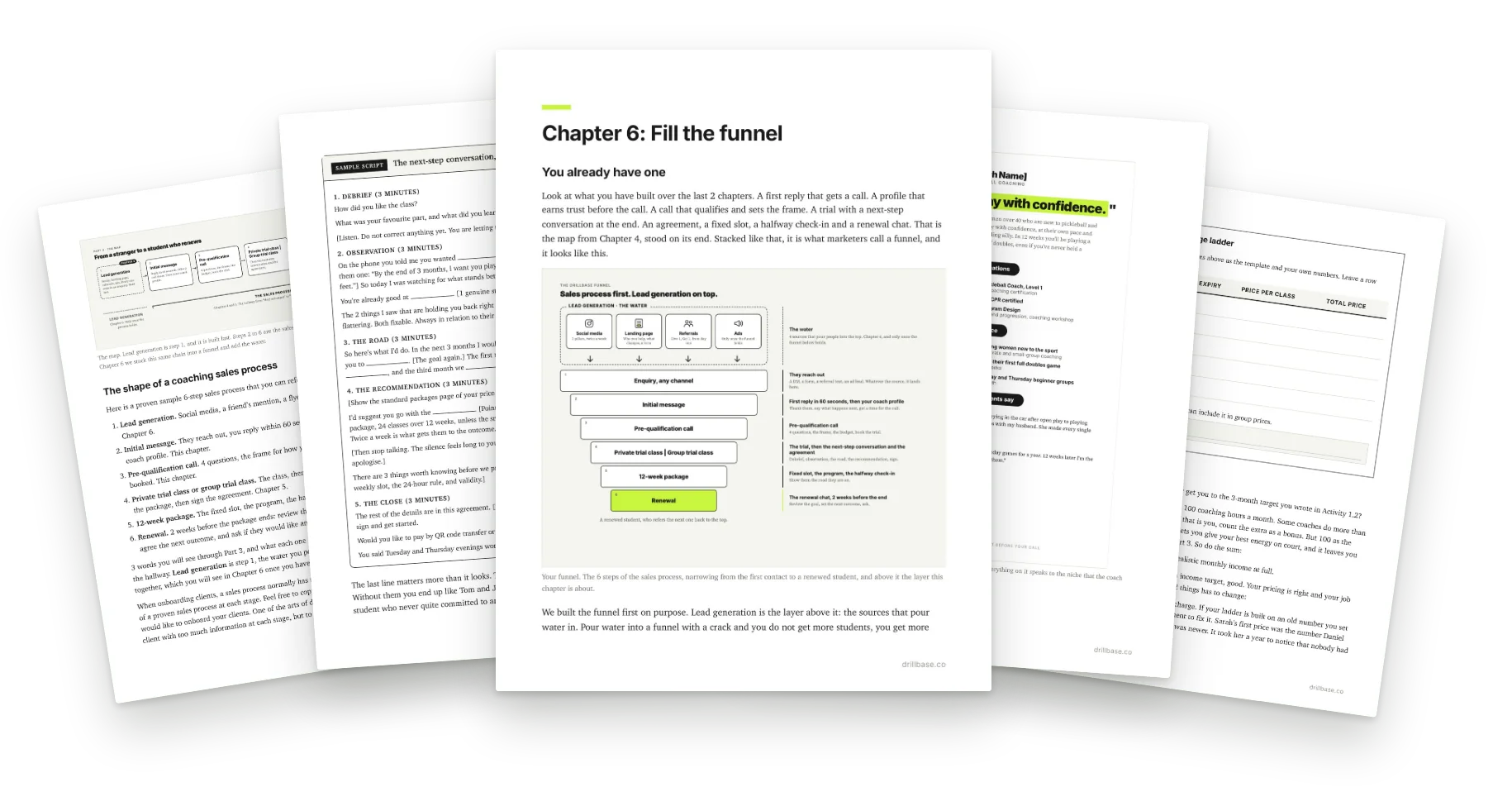 Five pages from the playbook