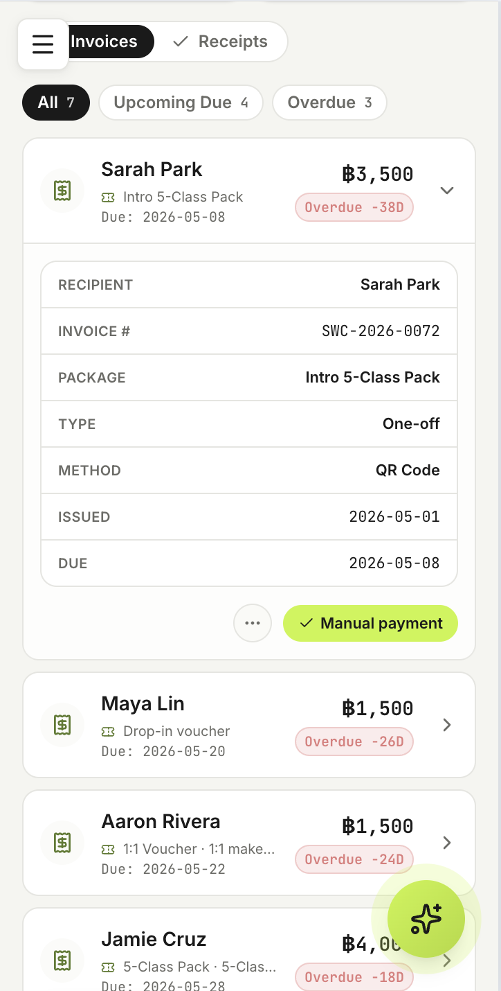 DrillBase — Coach portal · Billing